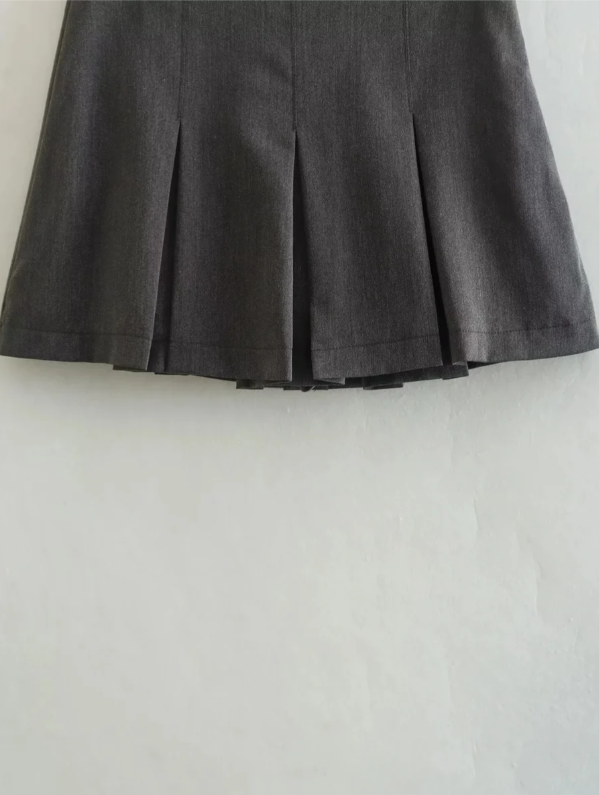 Chic High-Waist Tailored Skorts