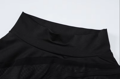 Noir Nights Transparent Bodysuit