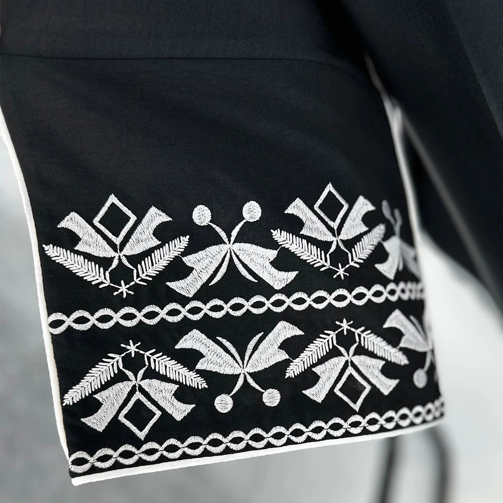 Elegance Veil Embroidered Abaya