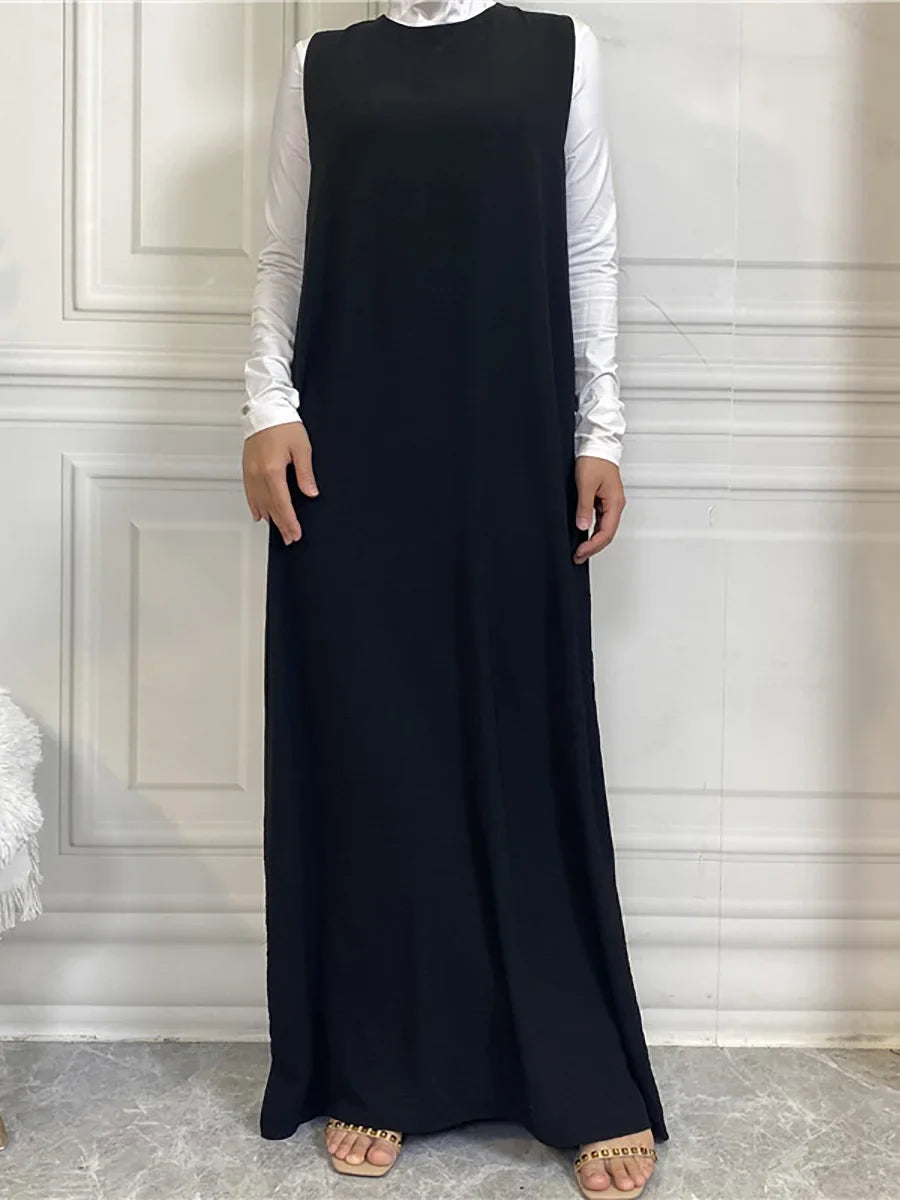 Timeless Simplicity Belted Abaya