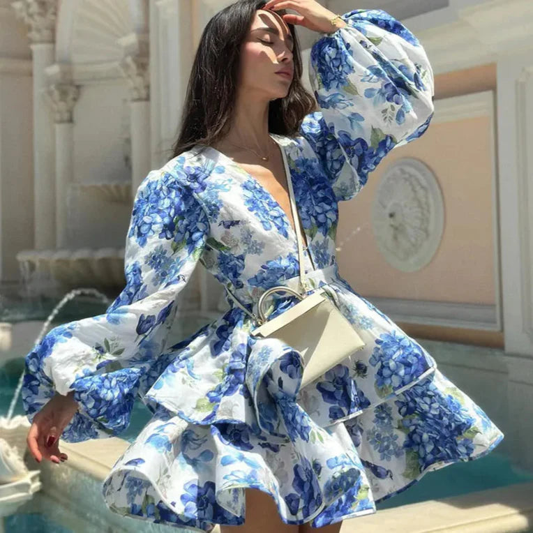 Solara Bloom Mini Dress