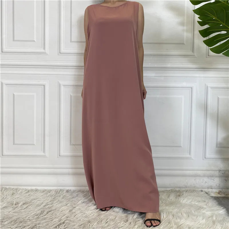 Timeless Simplicity Sleeveless Inner Dress