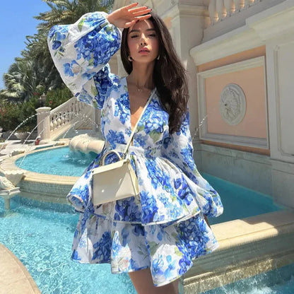 Solara Bloom Mini Dress