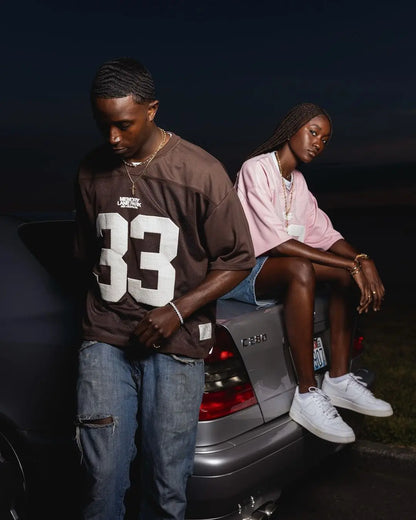 Y2K Retro Mesh Jersey T-Shirt