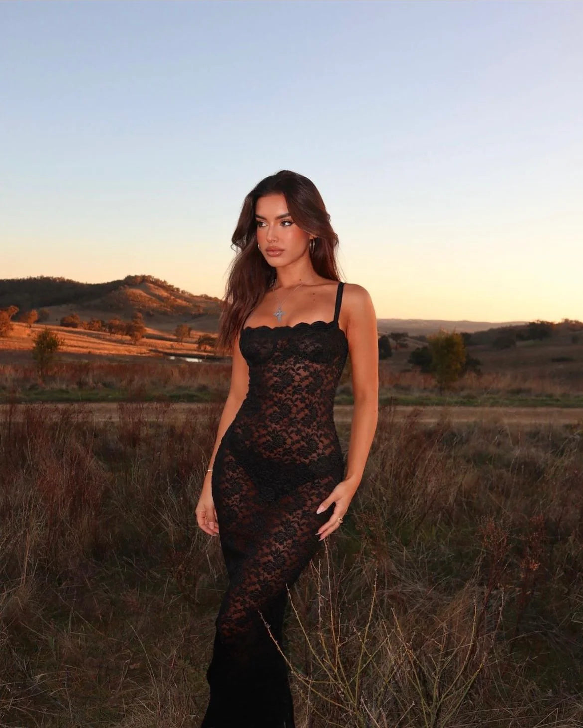 Mystique Lace Charm Dress